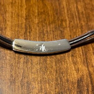 Ralph Lauren antique leather choker